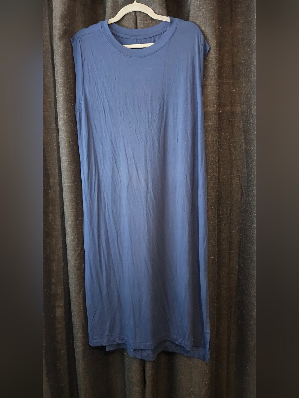 Auden Cloud Knit Sleep Dress Moo Moo Blue XL Soft Lounge Wear Women’s